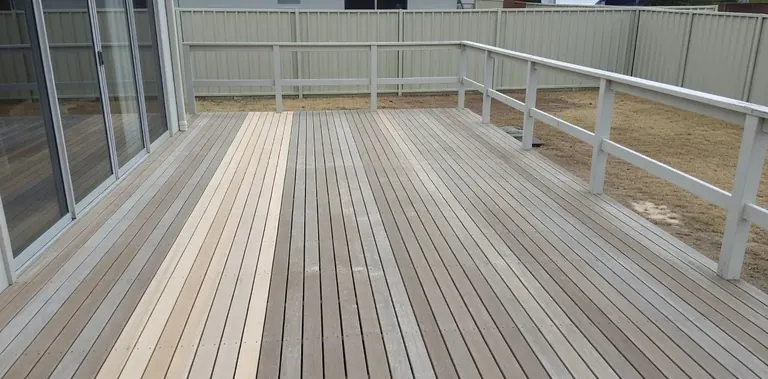 Timber floor work in Brisbane — timber deck sanding v2 768w c6bbfd2a