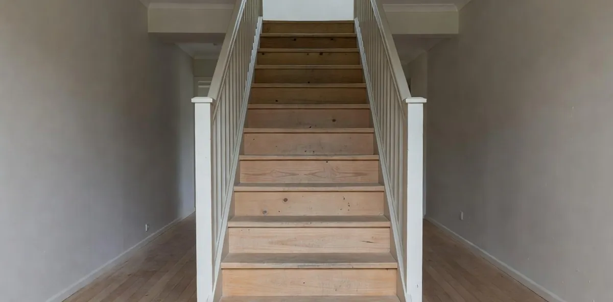 Timber floor work in Brisbane — timber stair sanding v2
